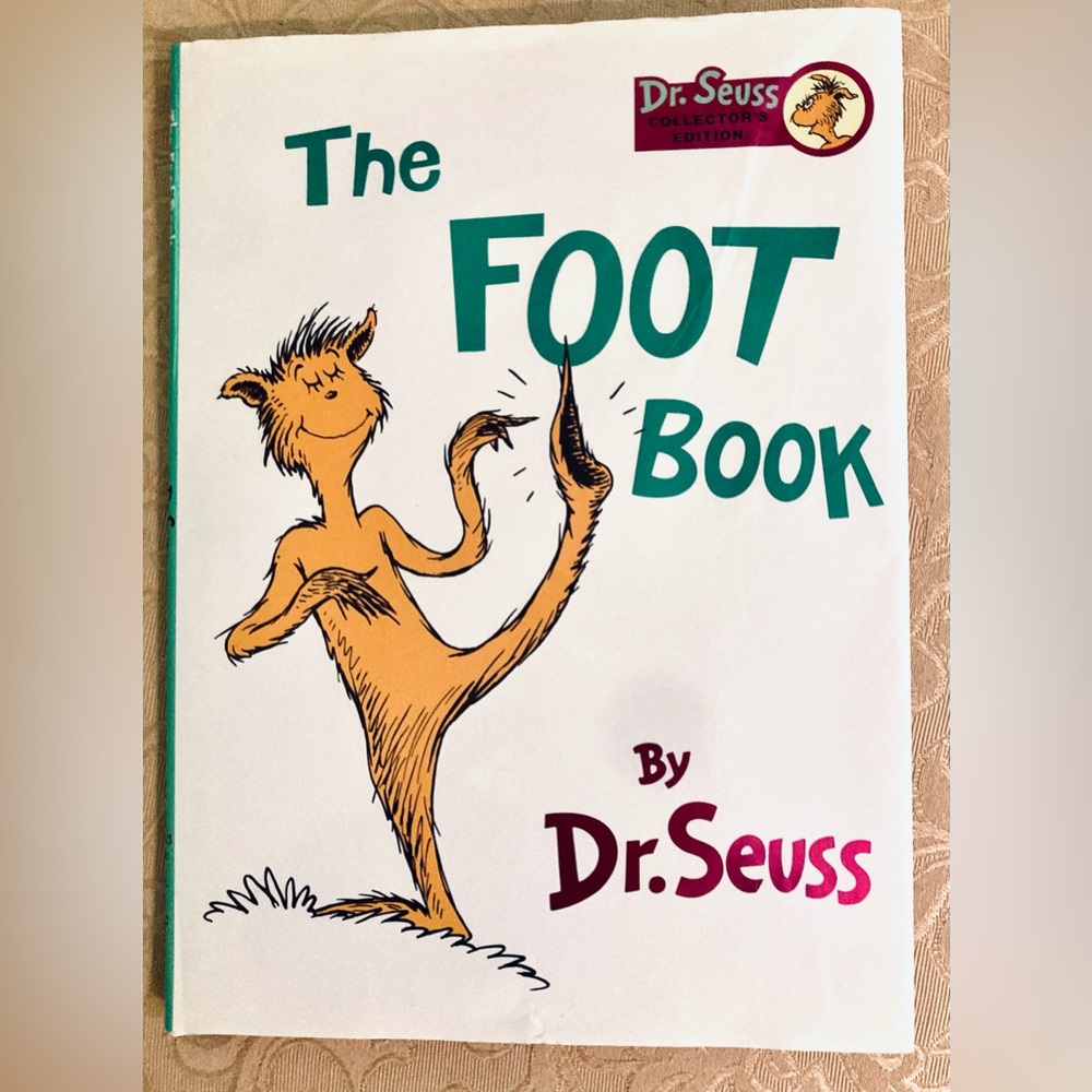 Dr Seuss Book The FOOT Book Cat In The Hat HB Kohls Special Collectors Edition